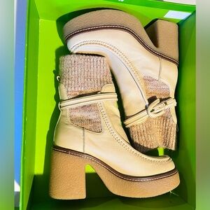 Sam Eldeman Sidney Leather Boots (Sz 8)